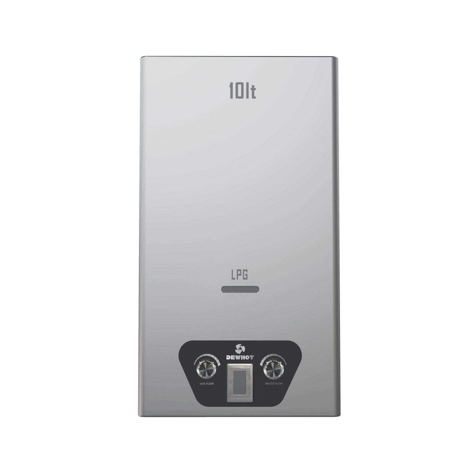 Dew Hot 10L Stainless Steel Diaphragm Activated Gas Geyser (Type D)