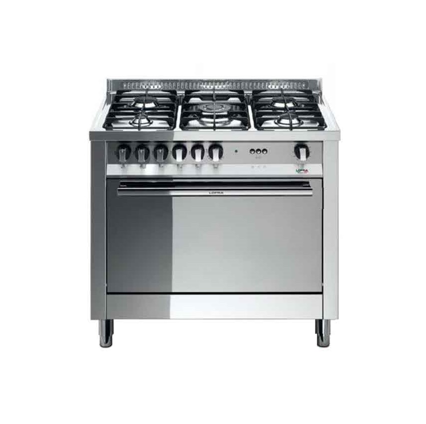 Lofra 90cm 5 Gas Burners With Electric Oven